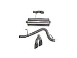 Corsa Performance Sport Single Exhaust System with Black Tips; Side Exit (15-20 5.3L Tahoe)