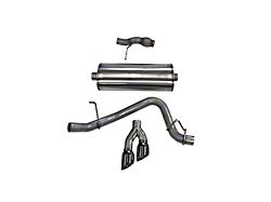 Corsa Performance Sport Single Exhaust System with Black Tips; Side Exit (15-20 5.3L Tahoe)