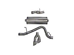 Corsa Performance Sport Single Exhaust System with Polished Tips; Side Exit (15-20 6.2L Tahoe)