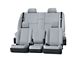 Covercraft Precision Fit Seat Covers Leatherette Custom Second Row Seat Cover; Light Gray (15-22 Canyon Crew Cab)