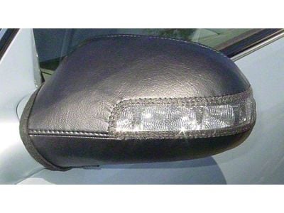 Covercraft Colgan Custom Mirror Bra; Black Crush (99-06 Silverado 1500)