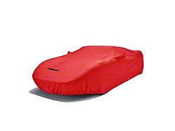 Covercraft Custom Car Covers WeatherShield HP Car Cover; Red (21-24 RAM 1500 TRX w/ RAM Bar)