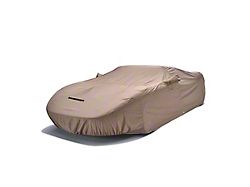 Covercraft Custom Car Covers WeatherShield HP Car Cover; Taupe (21-24 RAM 1500 TRX w/ RAM Bar)