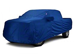 Covercraft Custom Car Covers Sunbrella Car Cover; Pacific Blue (99-05 Silverado 1500 Stepside Regular Cab w/ 6.50-Foot Standard Box)