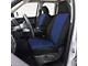 Covercraft Precision Fit Seat Covers Endura Custom Front Row Seat Covers; Blue/Black (87-89 Dakota w/ Solid Bench Seat)