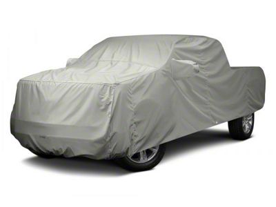 Covercraft Custom Car Covers Polycotton Car Cover; Gray (05-09 Dakota Club/Extended Cab)