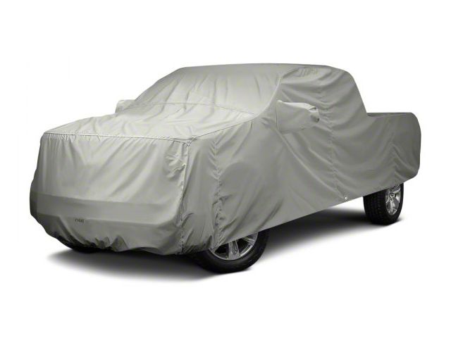 Covercraft Custom Car Covers Polycotton Car Cover; Gray (05-09 Dakota Club/Extended Cab)