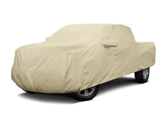 Covercraft Custom Car Covers Flannel Car Cover; Tan (05-09 Dakota Club/Extended Cab)