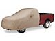 Covercraft Flannel Cab Area Truck Cover; Tan (09-14 F-150 SuperCrew w/ Towing Mirrors)