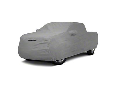 Covercraft Custom Car Covers 3-Layer Moderate Climate Car Cover; Gray (2009 F-150 SuperCrew w/ Flareside Bed & Standard Mirrors)