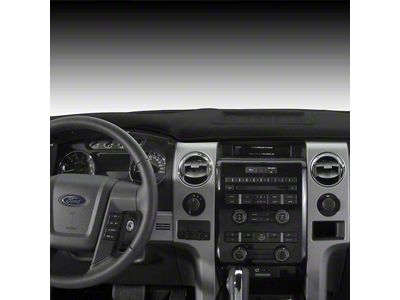 Covercraft Ultimat Custom Dash Cover; Cinder (09-14 F-150 w/ Light Sensor & Speaker in Tray)