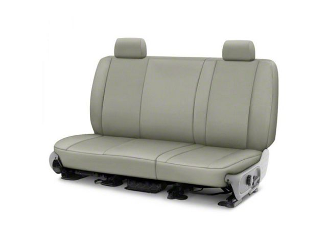 Covercraft Precision Fit Seat Covers Endura Custom Front Row Seat Covers; Silver (97-03 F-150 w/ Bench Seat)