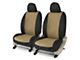 Covercraft Precision Fit Seat Covers Endura Custom Front Row Seat Covers; Tan/Black (15-20 F-150 w/ Buckets Seats, Excluding Raptor)