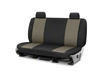 Covercraft Precision Fit Seat Covers Endura Custom Second Row Seat Cover; Charcoal/Black (97-03 F-150 SuperCab, SuperCrew)