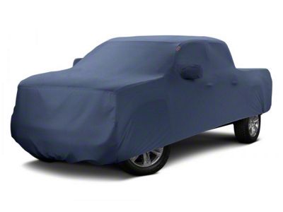 Covercraft Custom Car Covers Form-Fit Car Cover; Metallic Dark Blue (21-24 F-150, Excluding Raptor)