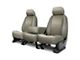 Covercraft Precision Fit Seat Covers Leatherette Custom Front Row Seat Covers; Light Gray (15-20 F-150 w/ Bench Seat)