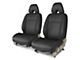 Covercraft Precision Fit Seat Covers Leatherette Custom Front Row Seat Covers; Black (15-20 F-150 w/ Buckets Seats, Excluding Raptor)