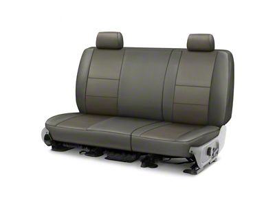 Covercraft Precision Fit Seat Covers Leatherette Custom Second Row Seat Cover; Stone (15-20 F-150 SuperCrew, Excluding Raptor)