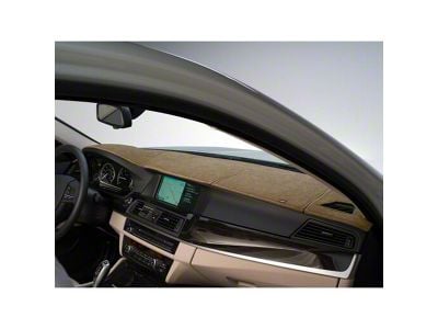 Covercraft SuedeMat Custom Dash Cover; Beige (99-04 F-250 Super Duty, Excluding King Ranch)