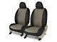 Covercraft Precision Fit Seat Covers Endura Custom Front Row Seat Covers; Charcoal/Black (11-16 F-250 Super Duty w/ Bucket Seats)