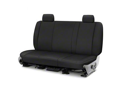 Covercraft Precision Fit Seat Covers Endura Custom Second Row Seat Cover; Black (19-22 F-250 Super Duty SuperCab)