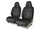 Covercraft Precision Fit Seat Covers Leatherette Custom Front Row Seat Covers; Black (17-22 F-250 Super Duty w/ Bucket Seats)