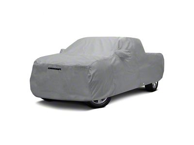 Covercraft Custom Car Covers 5-Layer Softback All Climate Car Cover; Gray (11-16 F-350 Super Duty)