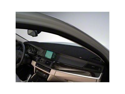 Covercraft SuedeMat Custom Dash Cover; Black (05-07 F-350 Super Duty)