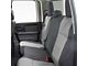 Covercraft Precision Fit Seat Covers Endura Custom Front Row Seat Covers; Charcoal/Black (23-24 F-350 Super Duty w/ Bench Seat)