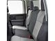 Covercraft Precision Fit Seat Covers Endura Custom Second Row Seat Cover; Charcoal/Black (23-24 F-350 Super Duty SuperCrew)