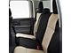 Covercraft Precision Fit Seat Covers Endura Custom Second Row Seat Cover; Charcoal/Black (23-24 F-350 Super Duty SuperCrew)
