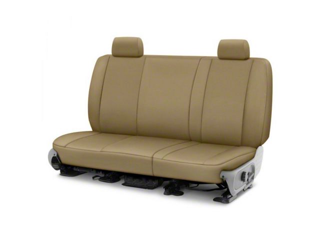Covercraft Precision Fit Seat Covers Endura Custom Second Row Seat Cover; Tan (19-22 F-350 Super Duty SuperCab)