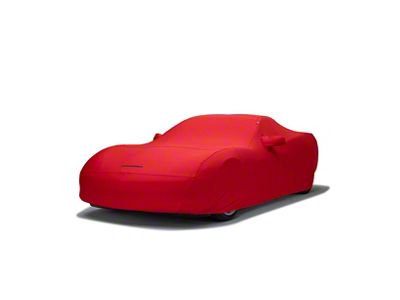 Covercraft Custom Car Covers Form-Fit Car Cover; Bright Red (99-09 F-350 Super Duty SuperCrew DRW w/ 6-3/4-Foot Bed)