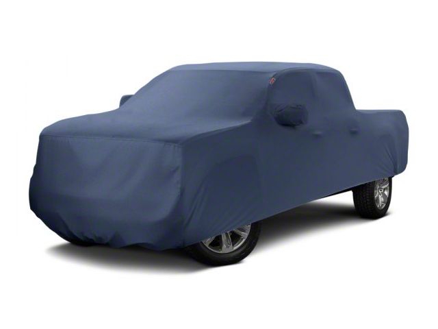 Covercraft Custom Car Covers Form-Fit Car Cover; Metallic Dark Blue (17-24 F-350 Super Duty)