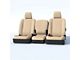 Covercraft Precision Fit Seat Covers Leatherette Custom Second Row Seat Cover; Stone (23-24 F-350 Super Duty SuperCrew)