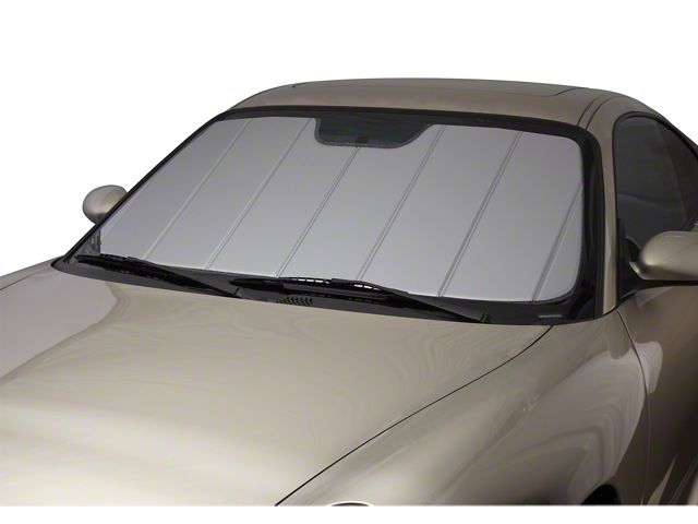 Covercraft UVS100 Heat Shield Custom Sunscreen; Silver (11-16 F-350 Super Duty)