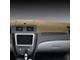 Covercraft Ltd Edition Custom Dash Cover; Beige (2024 Silverado 3500 HD w/ 13.40-Inch Infotainment Screen, Forward Collision Alert & Heads Up Display)