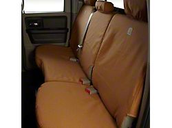 Covercraft SeatSaver Second Row Seat Cover; Carhartt Brown (09-18 RAM 1500 Quad Cab, Crew Cab)