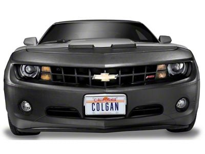 Covercraft Colgan Custom Original Front End Bra without License Plate Opening; Black Crush (19-24 RAM 1500 Quad Cab w/ Front Parking Sensors & Camera, Excluding Rebel & TRX)