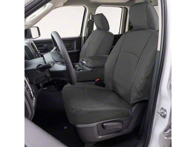 Covercraft Precision Fit Seat Covers Endura Custom Second Row Seat Cover; Charcoal (09-10 RAM 1500 Quad Cab)