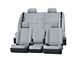 Covercraft Precision Fit Seat Covers Leatherette Custom Second Row Seat Cover; Light Gray (04-08 RAM 1500 Quad Cab)