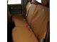 Covercraft SeatSaver Custom Second Row Seat Cover; Carhartt Brown (19-24 RAM 1500 Quad Cab)