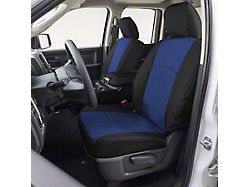 Covercraft Precision Fit Seat Covers Endura Custom Second Row Seat Cover; Blue/Black (06-07 RAM 2500 Mega Cab)