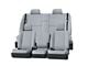 Covercraft Precision Fit Seat Covers Leatherette Custom Front Row Seat Covers; Light Gray (06-09 RAM 2500 w/ Bench Seat)