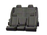 Covercraft Precision Fit Seat Covers Leatherette Custom Second Row Seat Cover; Stone (04-09 RAM 2500 Quad Cab)