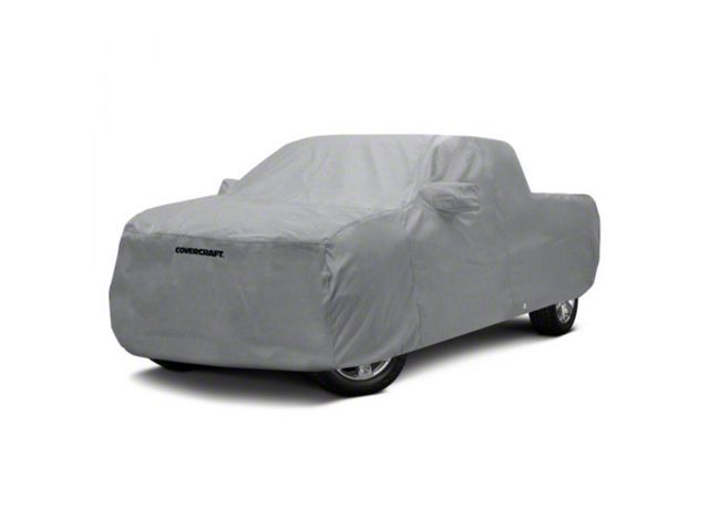 Covercraft Custom Car Covers 5-Layer Softback All Climate Car Cover; Gray (19-24 RAM 3500)