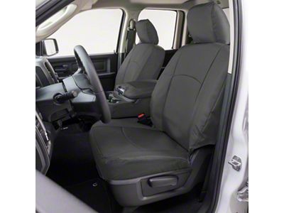 Covercraft Precision Fit Seat Covers Endura Custom Front Row Seat Covers; Charcoal (06-09 RAM 3500 w/ Bucket Seats)