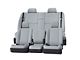 Covercraft Precision Fit Seat Covers Leatherette Custom Second Row Seat Cover; Light Gray (04-09 RAM 3500 Quad Cab)