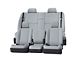Covercraft Precision Fit Seat Covers Leatherette Custom Second Row Seat Cover; Light Gray (19-24 RAM 3500 Crew Cab)