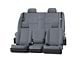 Covercraft Precision Fit Seat Covers Leatherette Custom Second Row Seat Cover; Medium Gray (11-18 RAM 3500 Quad Cab, Crew Cab)